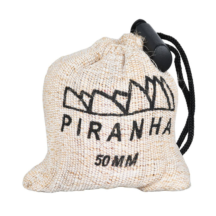 6CT BOX - Piranha Grind-and-Store Aluminum Grinder - 3pc / 2" / Black
