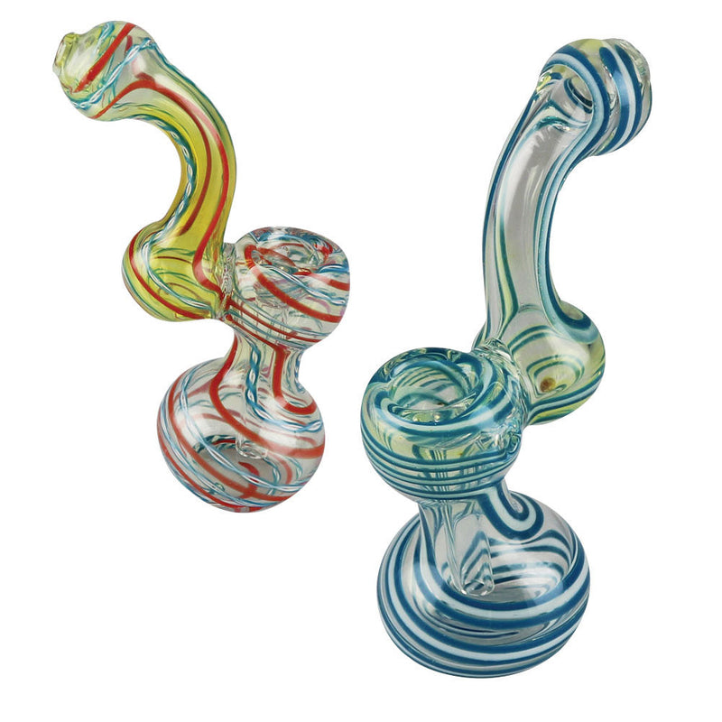 Mini Bubbler Glass Pipe - 5.5" - Headshop.com