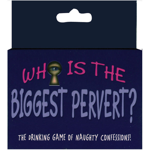 Who's The Biggest Pervert Card Game - Headshop.com