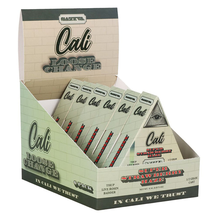 Cali Extrax Loose Change THCP Live Rosin Badder Cartridge | 0.5g | 6ct Display