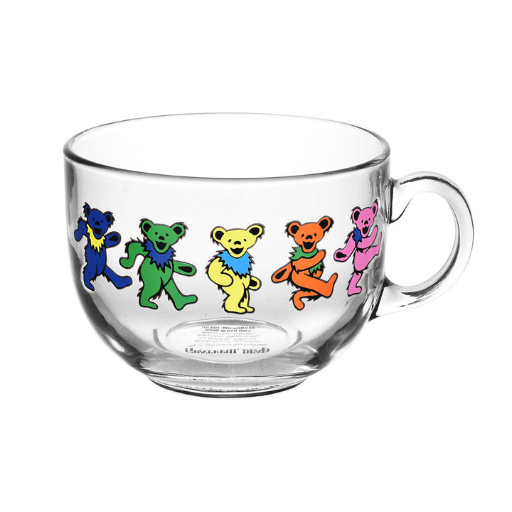 Grateful Dead Glass Soup Mug | 22oz - Headshop.com