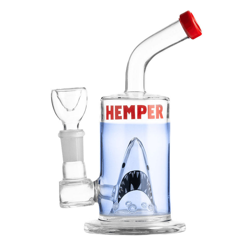 Hemper Shark Water Pipe - 7" / 14mm F - Headshop.com
