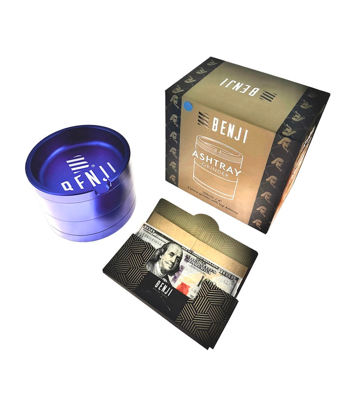 Benji XL Ashtray Grinder (4") - Headshop.com
