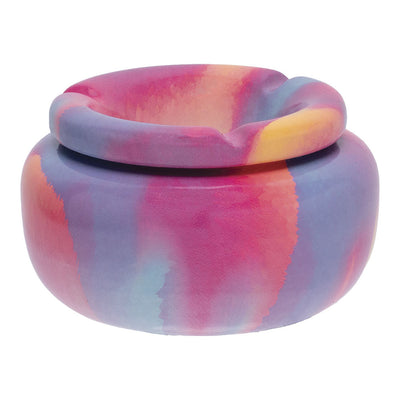 Fujima Moroccan Ceramic Ashtray - Painted Pastel / 5" - Headshop.com