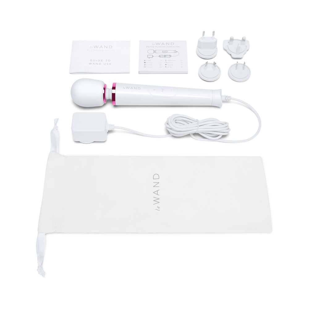 Le Wand Powerful Petite Plug-In White - Headshop.com