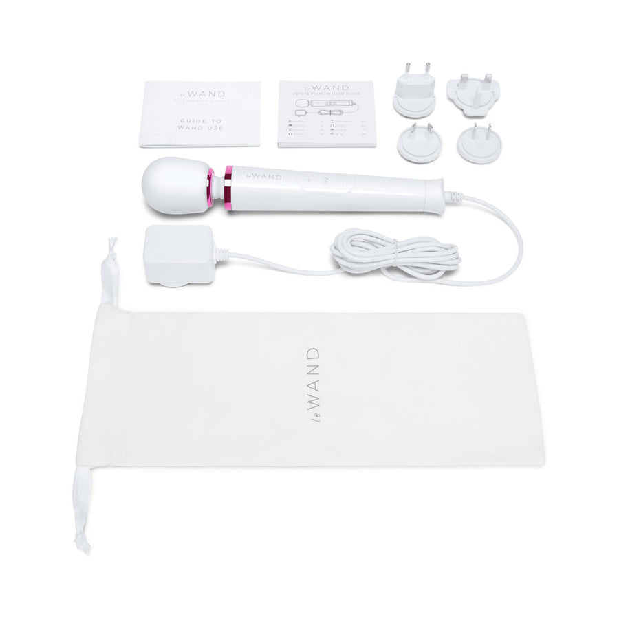 Le Wand Powerful Petite Plug-In White - Headshop.com