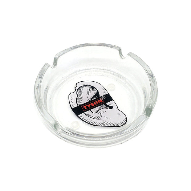 TYSON 2.0 Glass Ashtray | Bitten Ear | 4.25" - Headshop.com