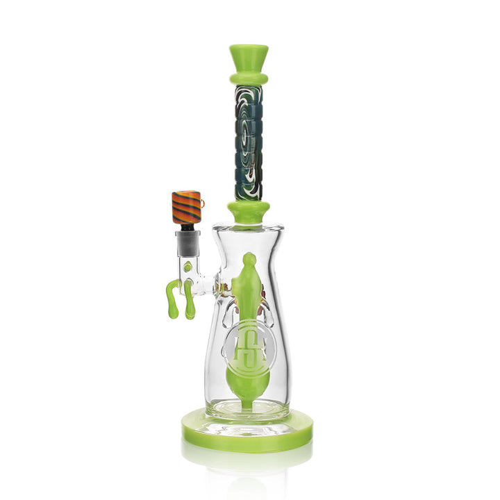 High Society | Jupiter Premium Wig Wag Waterpipe (Slime Green) - Headshop.com