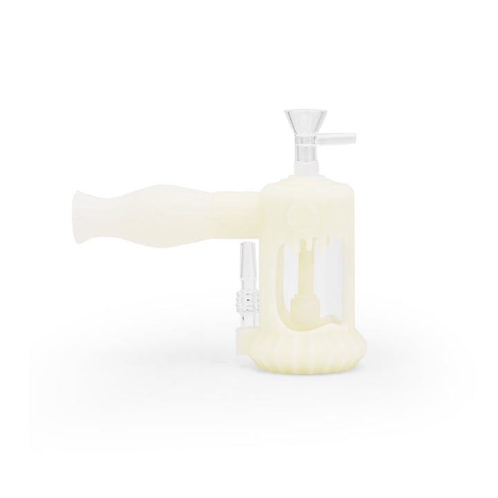 Ritual - 6'' Duality Silicone Dual Use Bubbler - UV Titanium White - Headshop.com