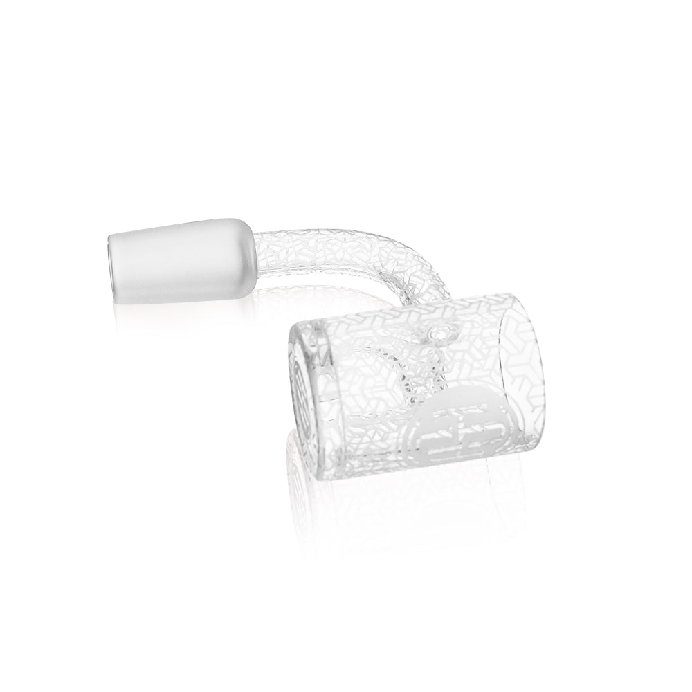 High Society - Sol Single Weld Etched Quartz Banger - Headshop.com