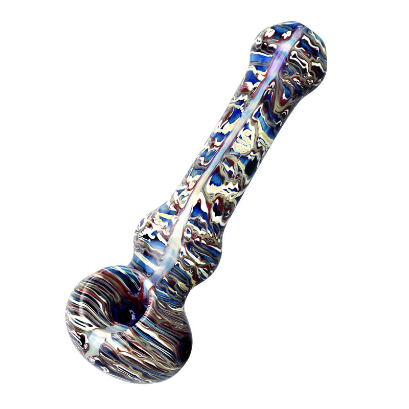 Marbled Multicolor Spoon Pipe - Headshop.com