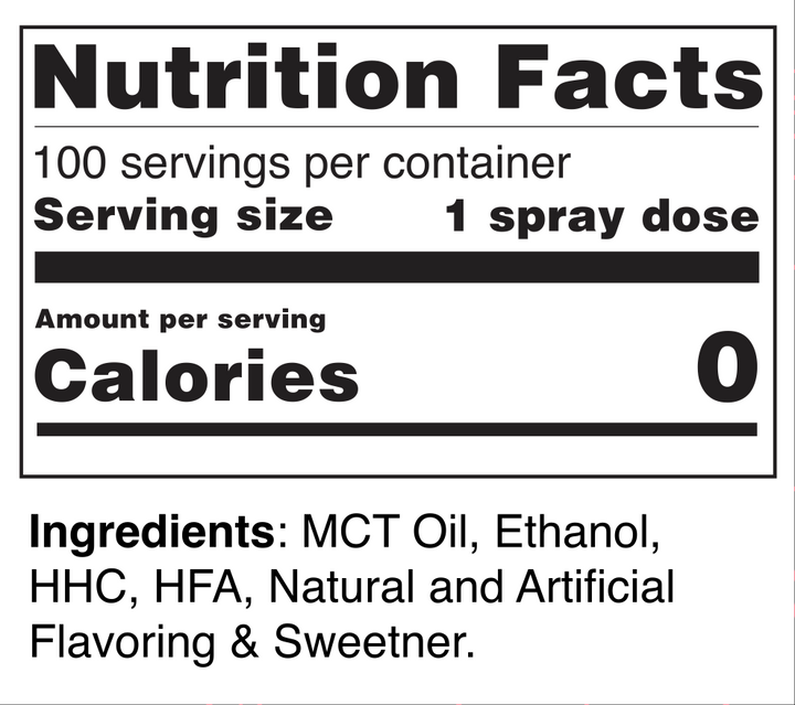 HHC Sublingual Spray