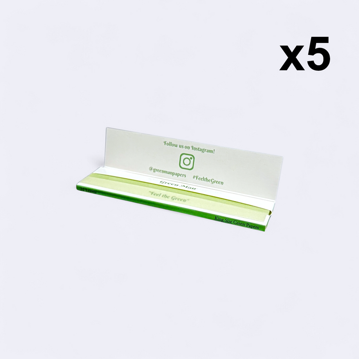 Green Man Green Rice Papers - Headshop.com