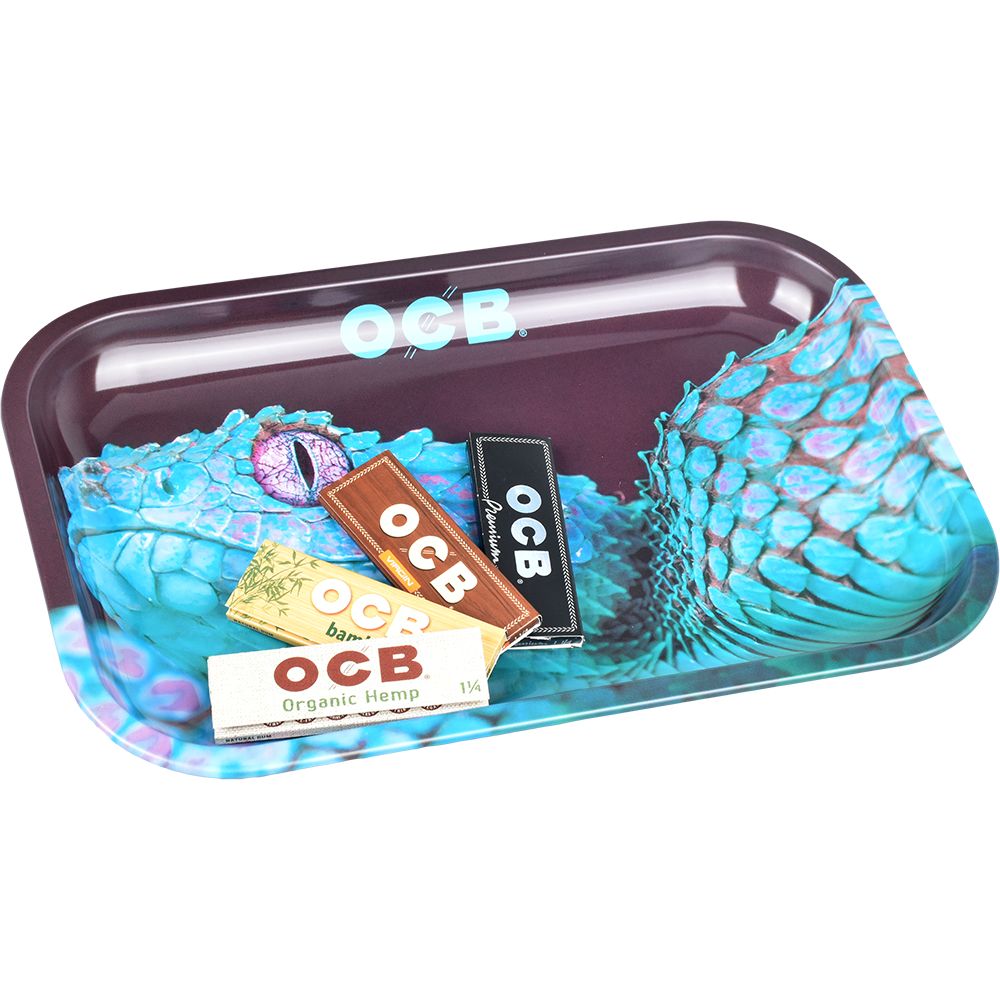 OCB Rolling Papers & Tray Combo - 1 1/4 / 12ct - Headshop.com