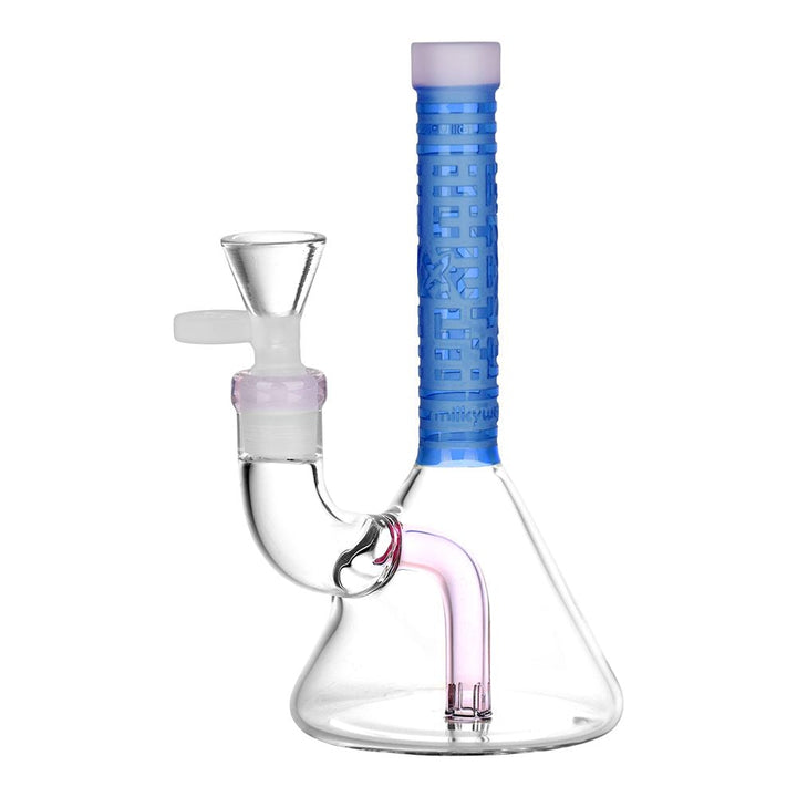 Milkyway Glass Bio-ID Beaker Water Pipe | 7" - Headshop.com