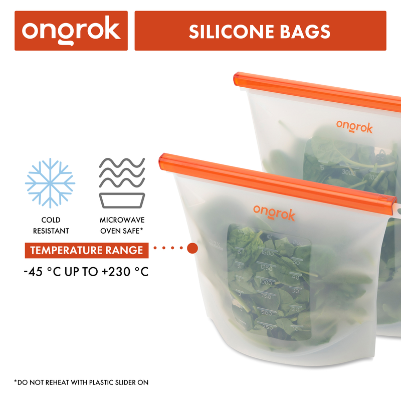 Ongrok Silicone Oven & Storage Bags - Headshop.com