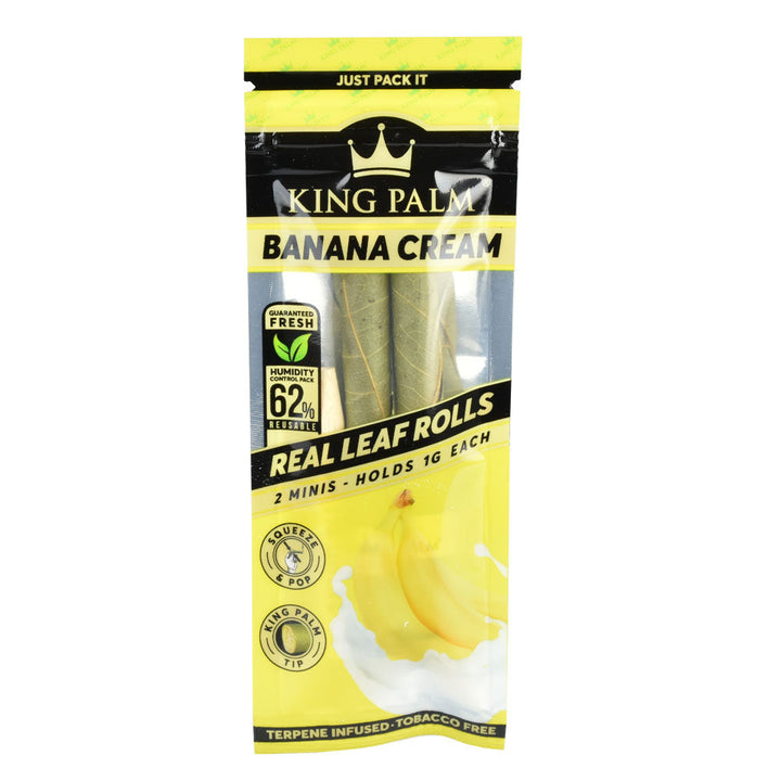 20PC DISPLAY - King Palms Hand Rolled Leaf Mini - 2pk - Headshop.com