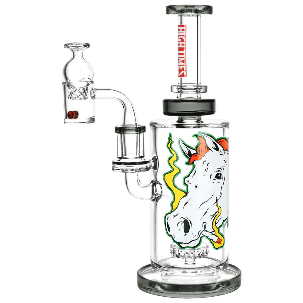 High Times x Pulsar High Horse Dab Rig Set - 9" / 14mm F - Headshop.com