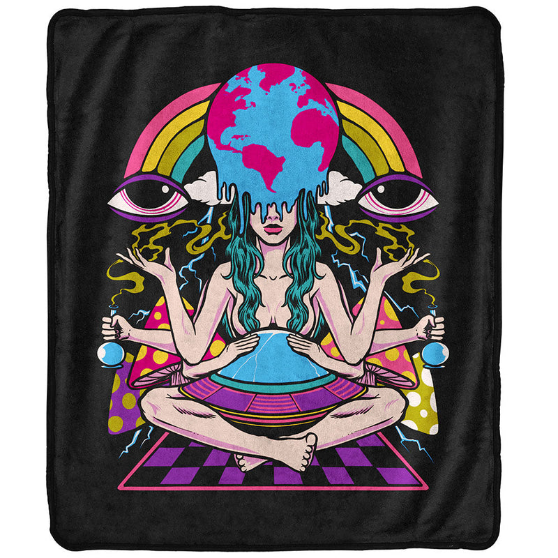 Pulsar Fleece Throw Blanket - Headshop.com