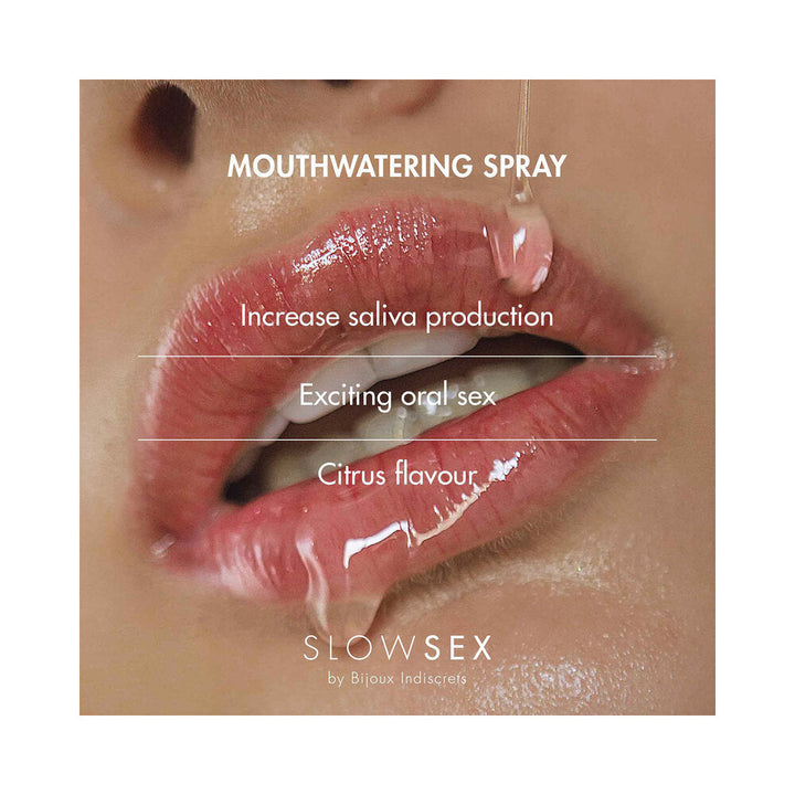 Bijoux Indiscrets Slow Sex Mouthwatering Spray 0.44 oz. - Headshop.com