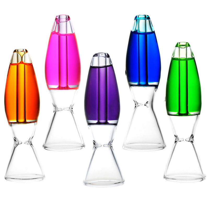 Lava Lamp Freezable Glycerin One Hitter - 3.75"/Colors Vary - Headshop.com