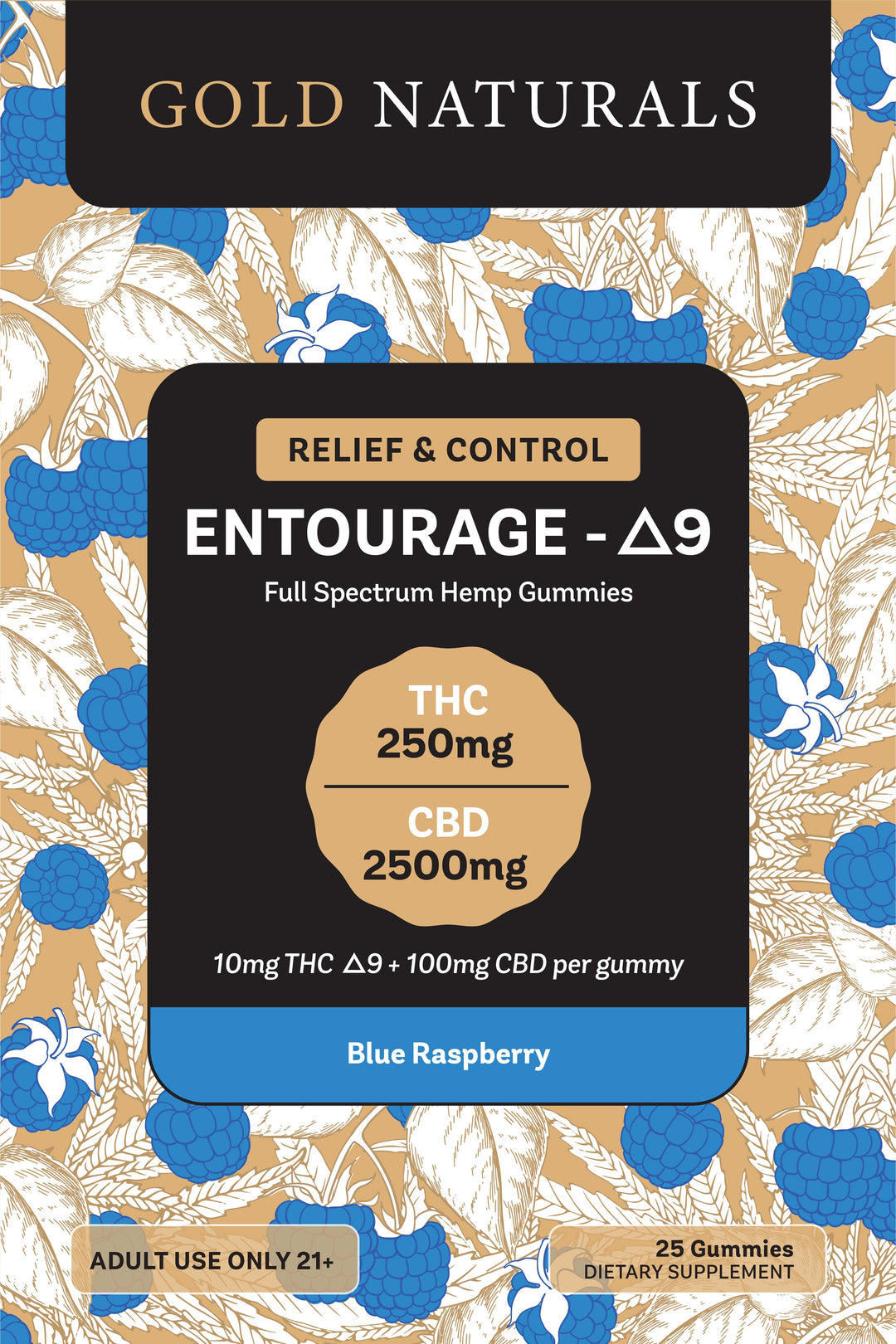 Entourage Δ9 Gummy - Headshop.com