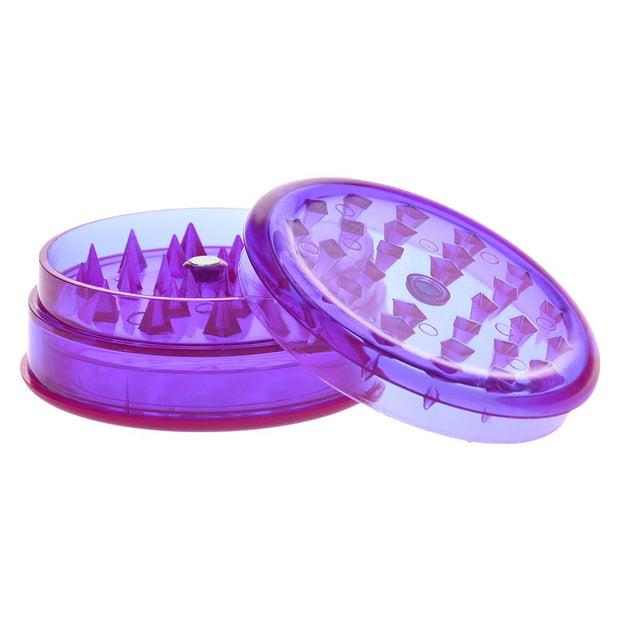 Grind-and-Store Acrylic Grinder | 3pc | 2.2" - Headshop.com