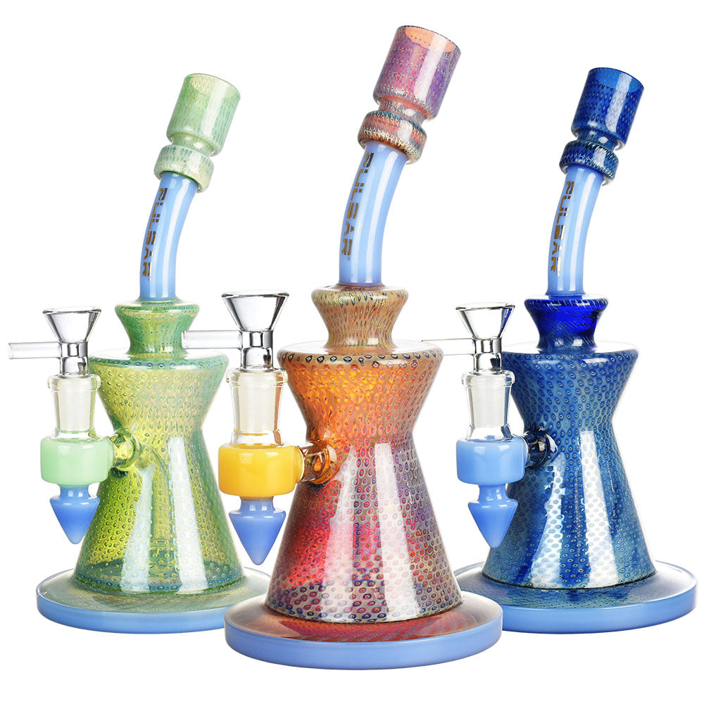 Pulsar Bubble Matrix Chugger Water Pipe - 9.5/14mm F/Clrs Vry - Headshop.com