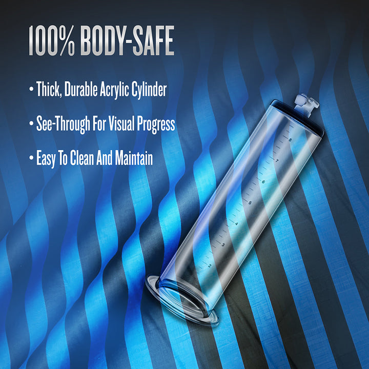 Performance 9in x 2.25in Penis Pump Cylinder Clear - Headshop.com