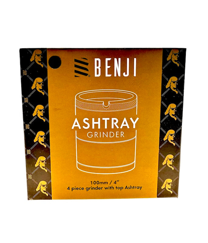 Benji XL Ashtray Grinder (4") - Headshop.com