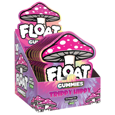 Float D9 Smart Shroom Gummies | 10pc | 100mg | 10pc Display - Headshop.com
