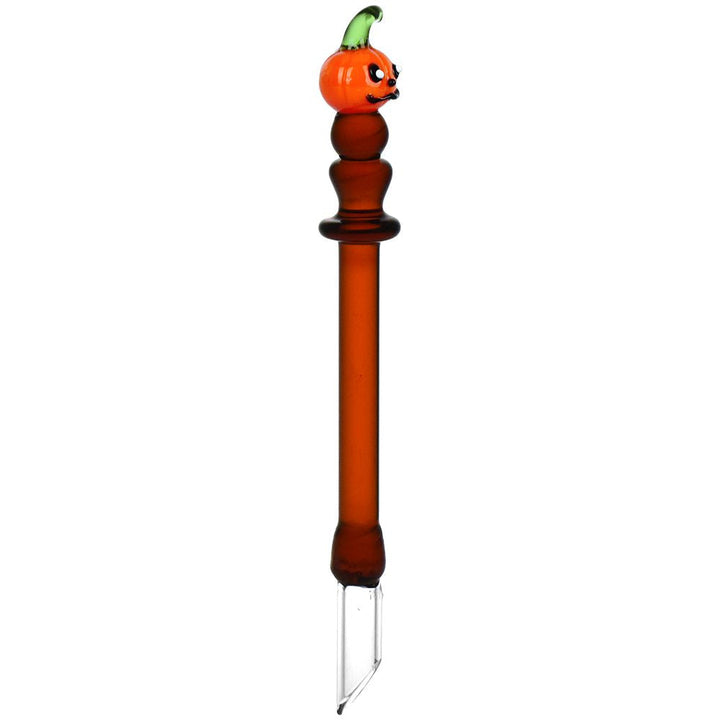 3CT BUNDLE - Uncanny Valley Halloween Assortment Scoop Tip Glass Dab Tools - 5.75" - Headshop.com