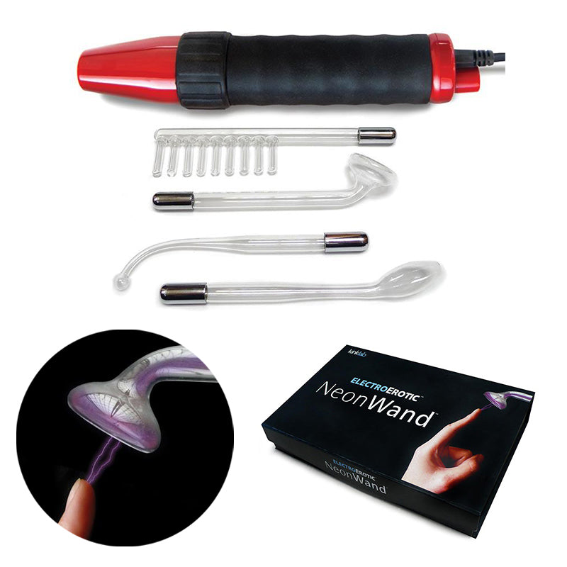 KL Neon Wand Red Handle/Purple Electrode (US) - Headshop.com