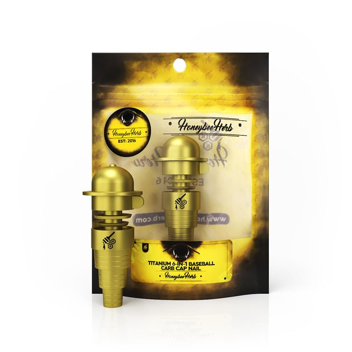 TITANIUM 6 IN 1 BASEBALL CARB CAP DAB NAIL - Headshop.com
