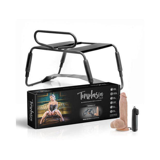 Temptasia Surrender Sex Chair Black - Headshop.com