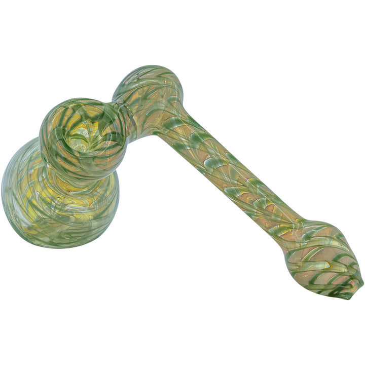 LA Pipes "Colored Sidecar" Fumed Sidecar Bubbler Pipe (Various Colors) - Headshop.com