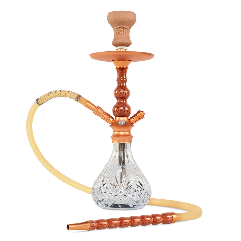 BYO Bella Wood Hookah w/ Click Technology - 18" - Headshop.com