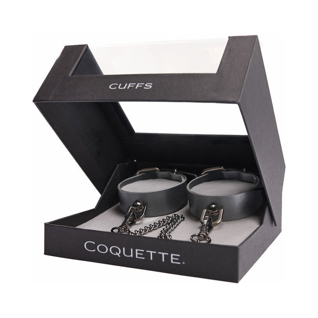 Coquette Pleasure Cuffs Grey