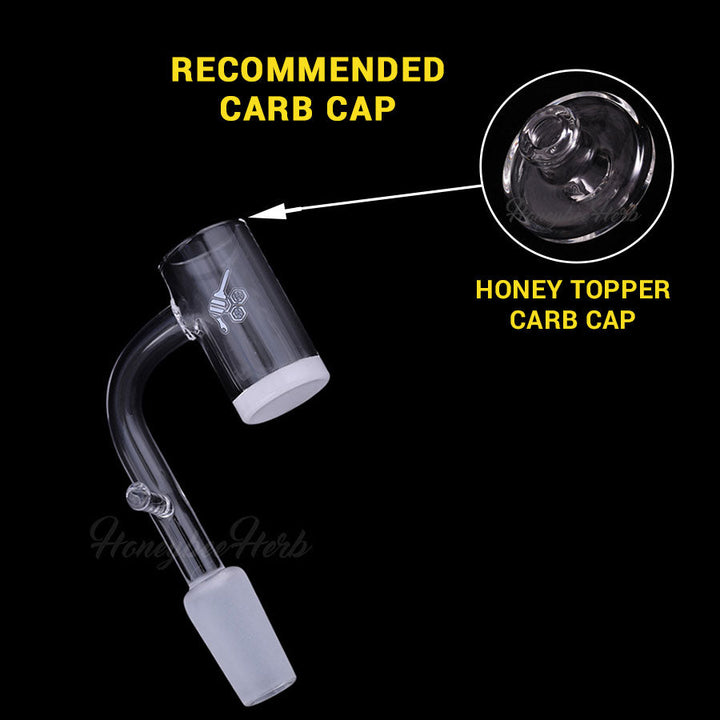 HONEY & MILK ENAIL QUARTZ BANGER - 90° DEGREE | YL - Headshop.com