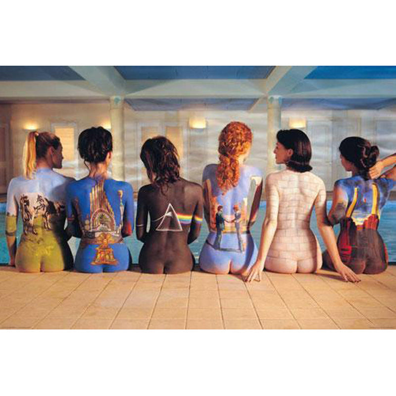 Pink Floyd Painted Backs Catalog Poster - Headshop.com