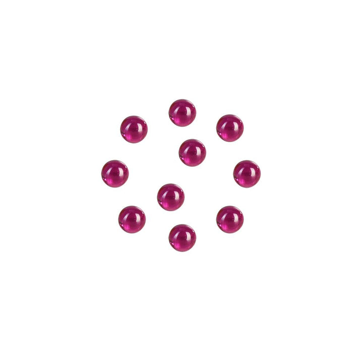 6CT BUNDLE - Ruby Terp Pearls - 3mm / 10pc