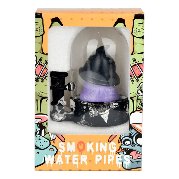 Spooky Witch Bell Jar Water Pipe - 5.5" / 14mm F - Headshop.com