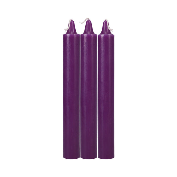 Japanese Drip Candles 3-Pack Purple - Headshop.com