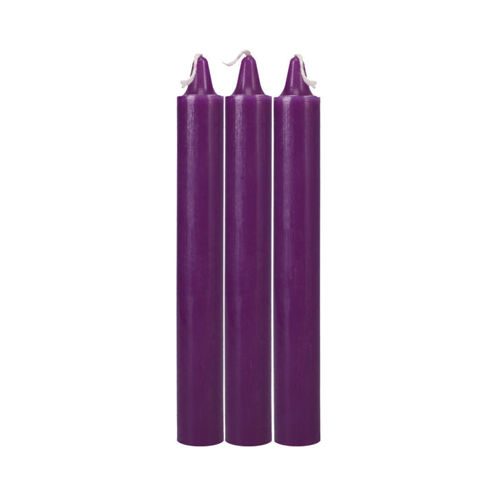 Japanese Drip Candles 3-Pack Purple - Headshop.com