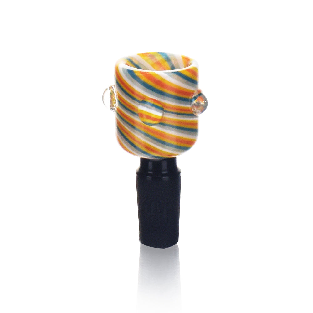 High Society | Nebula Premium Wig Wag 14mm Bowl - White Rainbow - Headshop.com