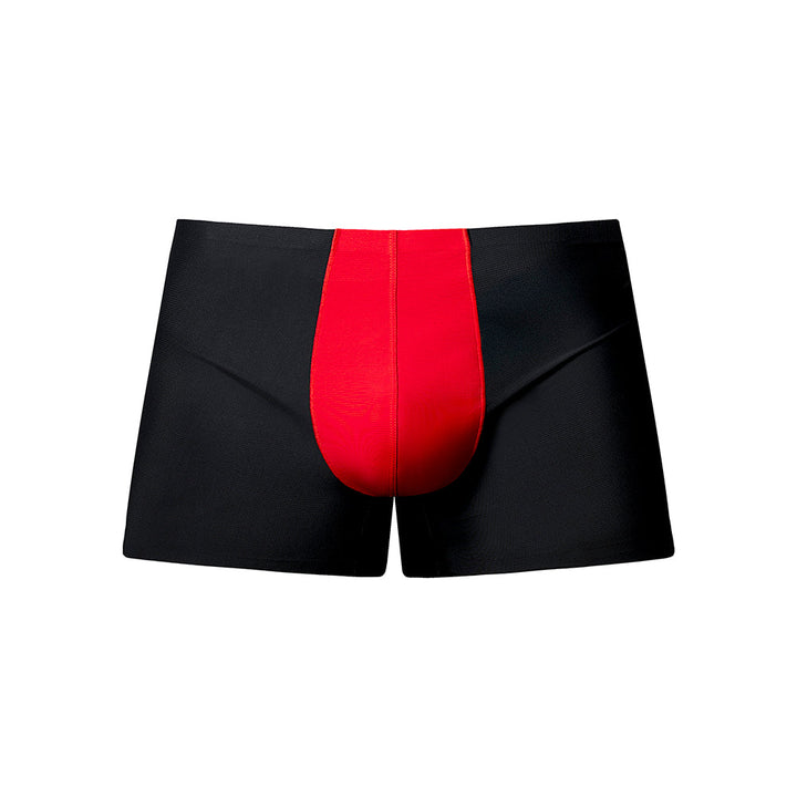 Male Power Hot Mesh Pouch Short Black/Red S - Headshop.com