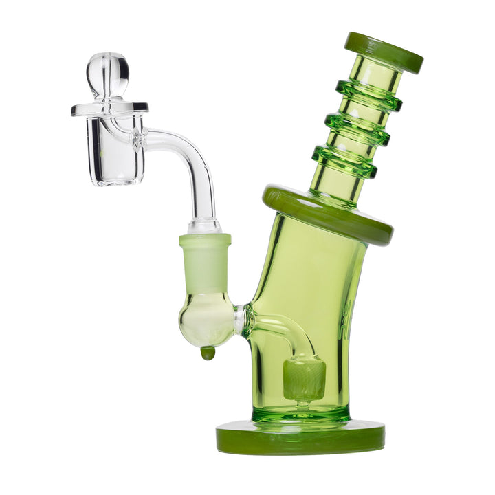 Human Grade 6.25" Bent Neck Dab Rig - Headshop.com