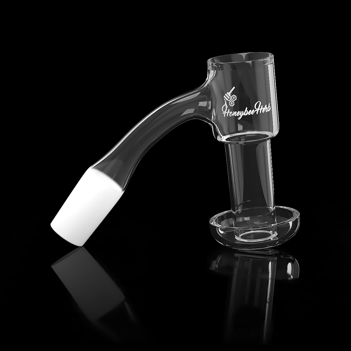 HONEYSUCKLE BEVEL QUARTZ BANGER - 45° DEGREE | BL - Headshop.com