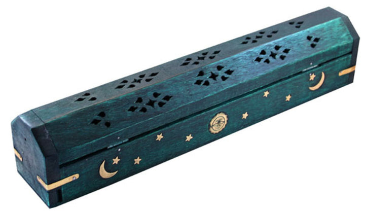 12" Celestial Coffin Incense Burner - Headshop.com