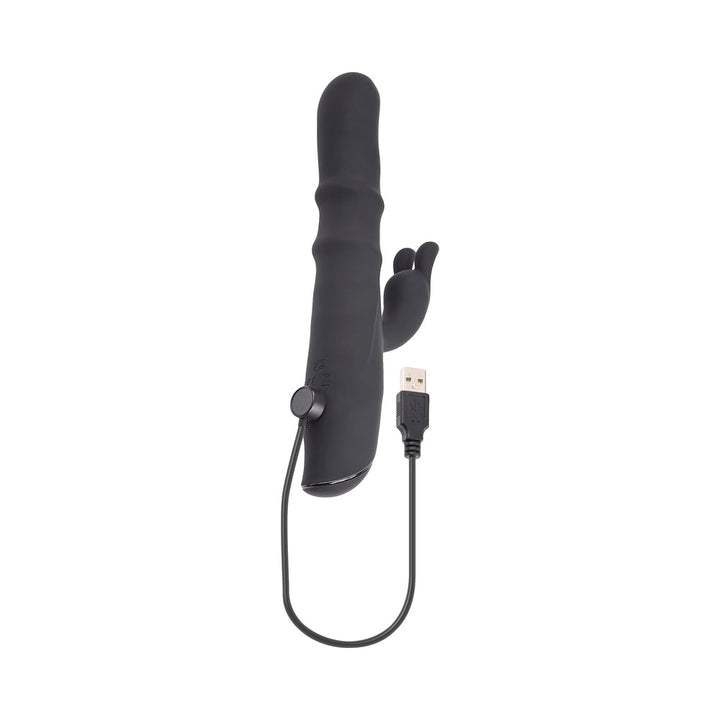 Evolved Ringmaster Rechargeable Dual Stim Vibe Silicone Black - Headshop.com